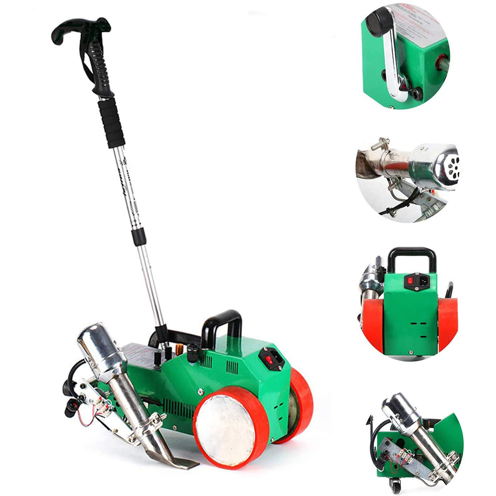 INTBUYING Automatic PVC Banner Welder Machine for Welding Plastic Fabric PVC