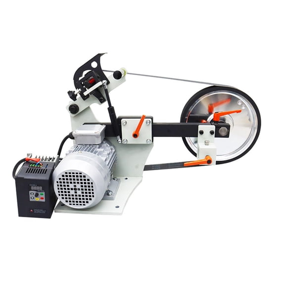 INTBUYING Belt Sander Knife Grinder Multi-funchion Variable Speed 2Hp Belt Grinder Polisher with Variable Speed Regulator 220V