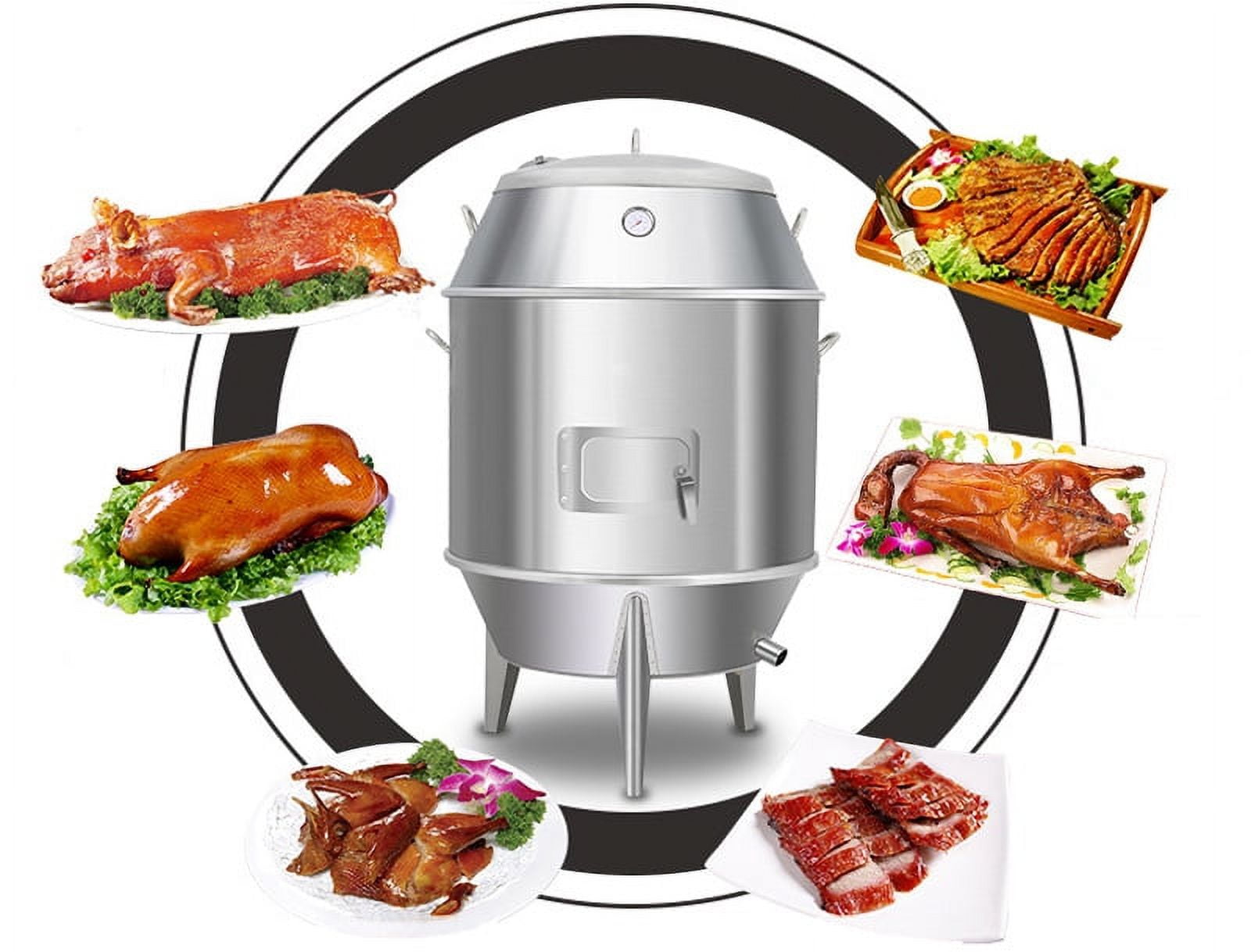 INTBUYING Charcoal Roast Duck Oven Commercial Stainless Steel Grill Roast Duck Chicken Cooking Tool Restaurant Barbecue Party Food
