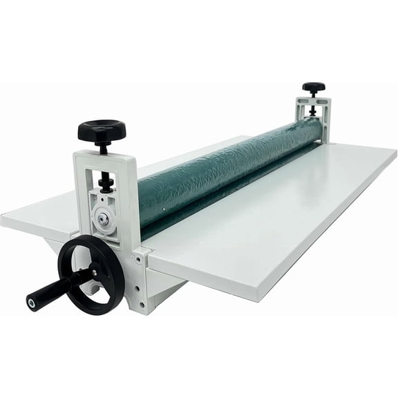 INTBUYING Cold Laminating Machine All Metal Frame 29.5in/750mm Cold Laminator Manual Cold Roll Laminator Cold Mount Laminating Machine