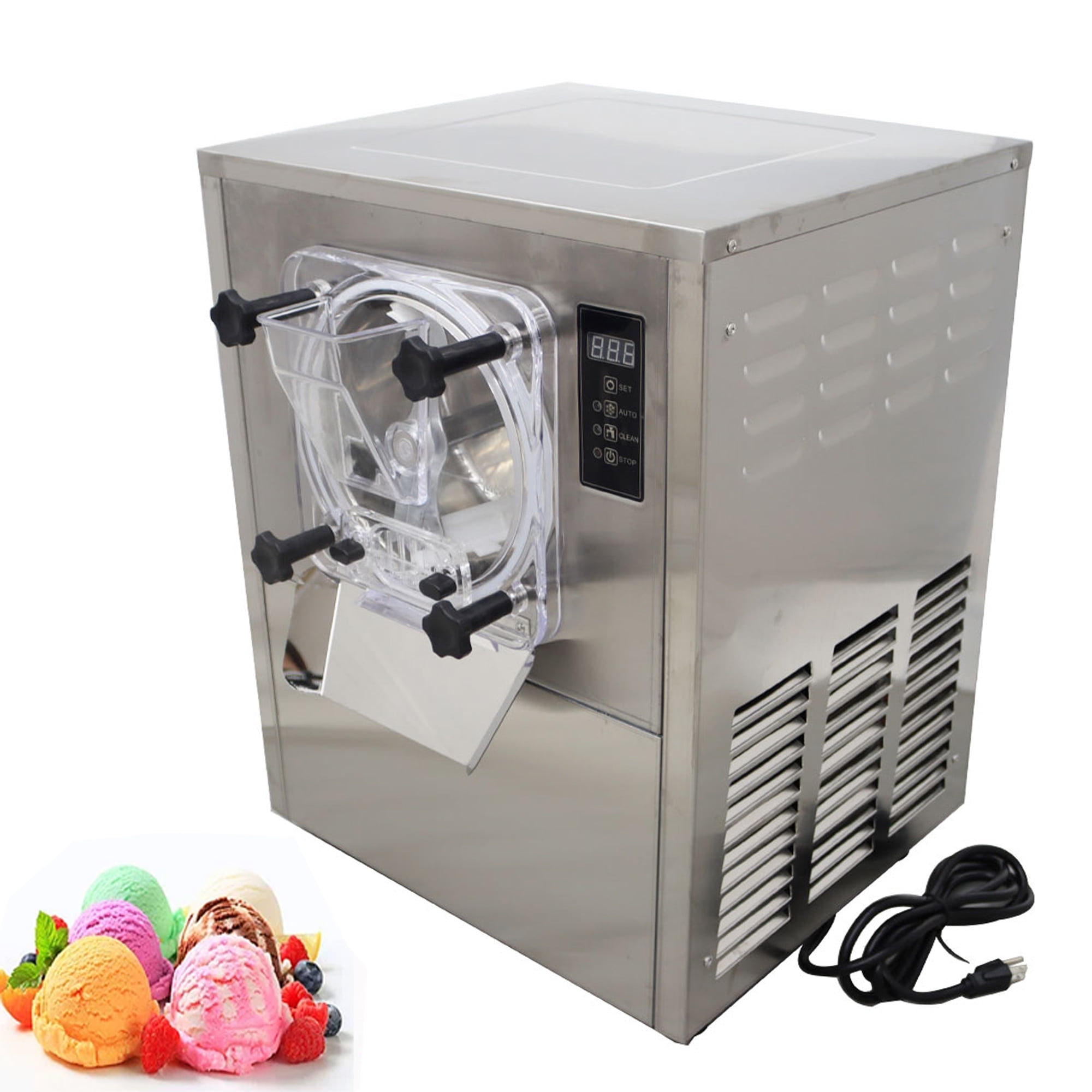 INTBUYING Commercial Frozen Hard Ice Cream Machine Desktop Ice Cream