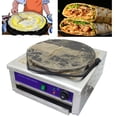 thumbnail image 1 of INTBUYING Commercial Pancake Machine Electric Single-burner Crepe Maker Nonstick Crepe Making Griddle Machine, 1 of 9