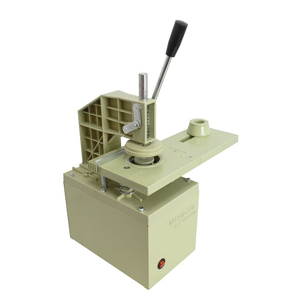 INTBUYING Curtain Eyelet Puncher Press Hole Machine Making Ring Tool Automatic Heavy 220V