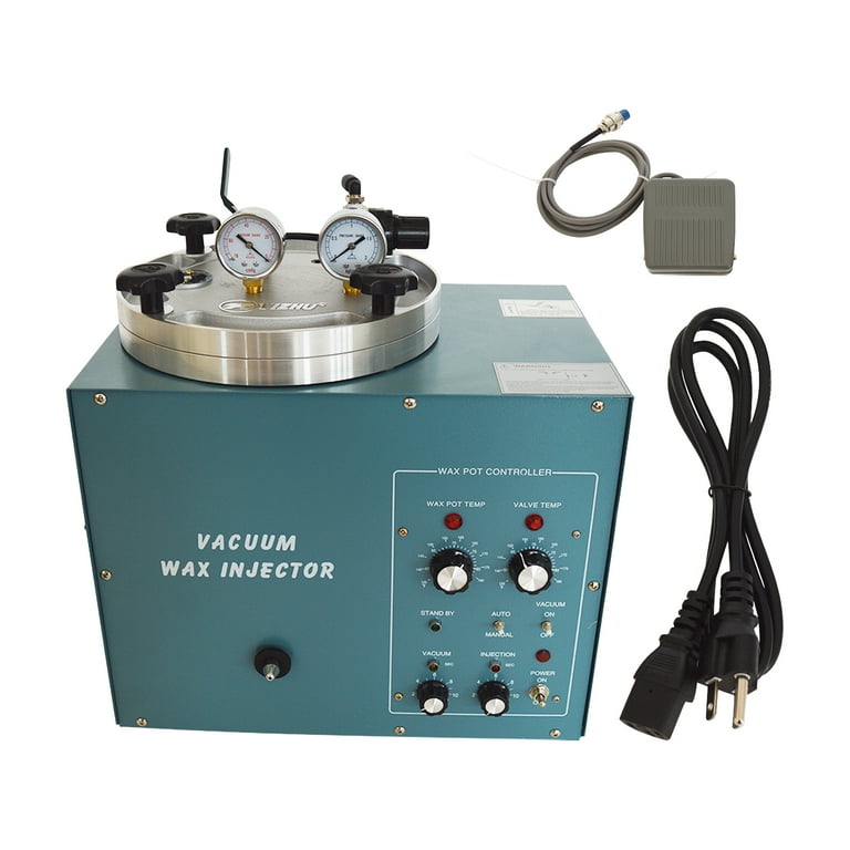 INTBUYING Digital Vacuum Wax Injector Jewelry Casting Machine for