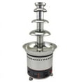 thumbnail image 1 of INTBUYING Electric 4-tiers Chocolate Waterfall Fondue Fountain for Party Wedding Birthday with Digital Display 110V, 1 of 10