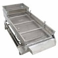 thumbnail image 1 of INTBUYING Electric Linear Sifter Machine Stainless Steel Vibrating Screen 1 Layer 10mm Screen 2 Motor, 1 of 11