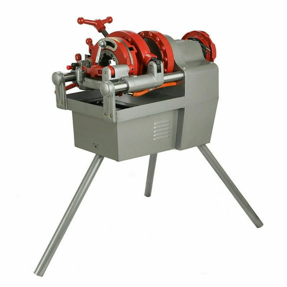 INTBUYING Electric Pipe Threader Machine Pipe Threading Cutter 1/2-2inch