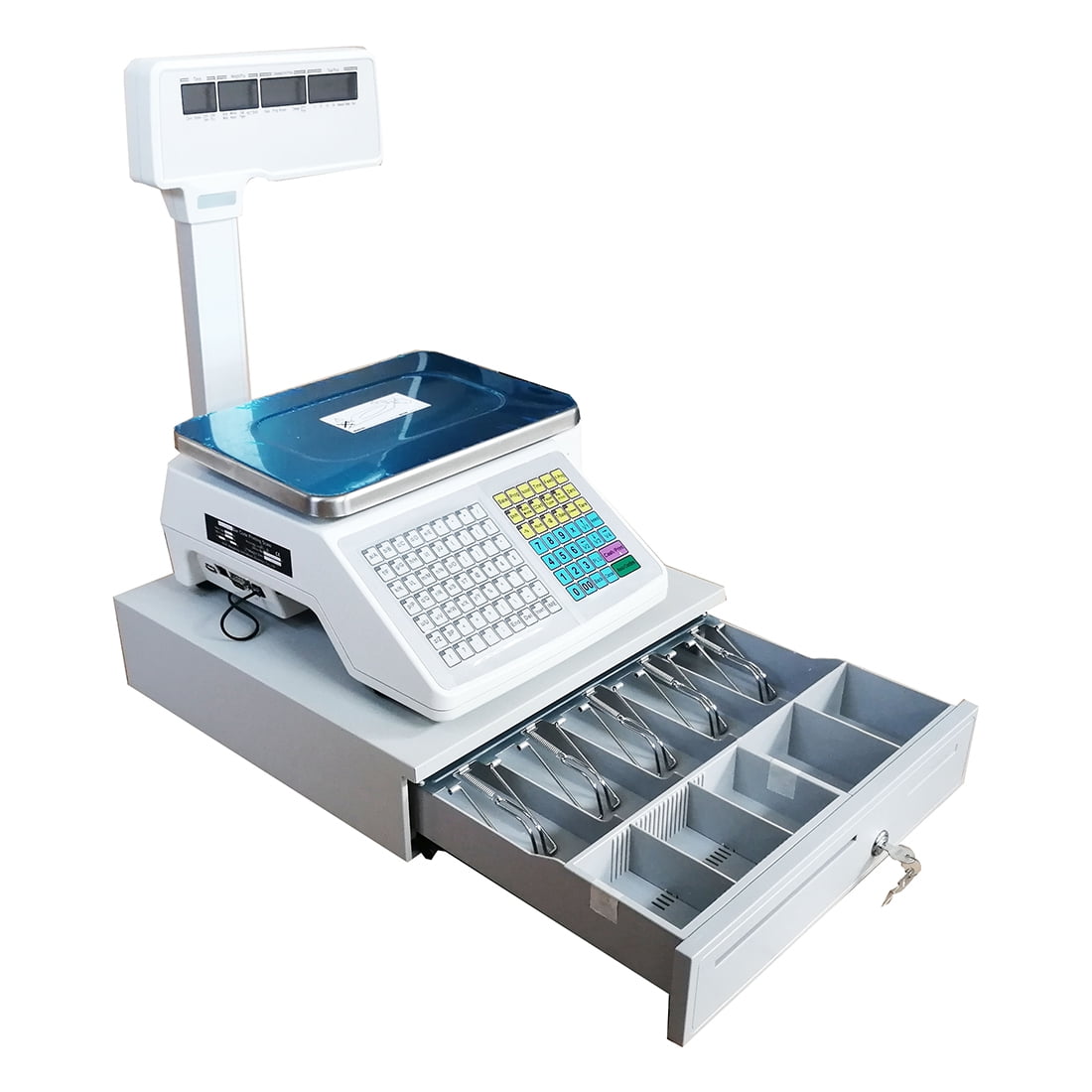 INTBUYING Electronic Platform Scale Price Computing Scale Four-Window ...