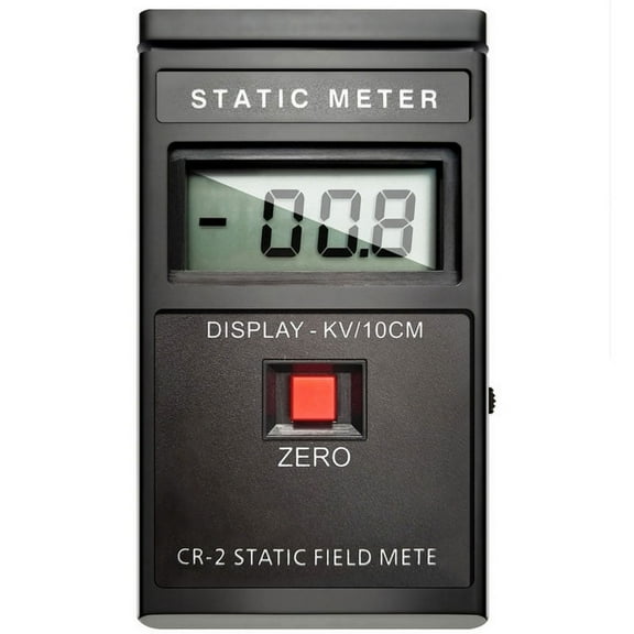 INTBUYING Electrostatic Field Meter Hand-held LCD Electrostatic Tester Static Meter without Battery