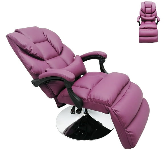 INTBUYING Facial Beauty SPA Salon Chair for Beauty Home Office Air Pressure Load 275LB Purple