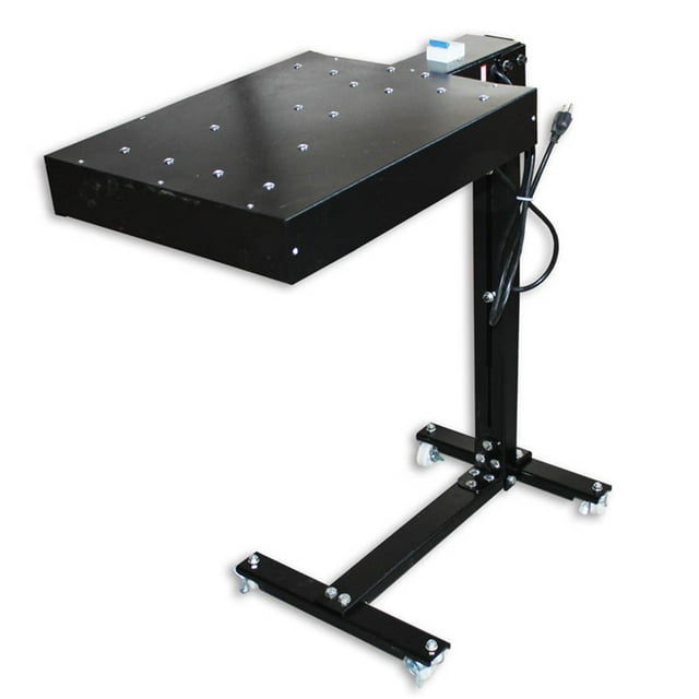 INTBUYING Flash Dryer Silk Screen T Shirt Printing Curing Machine Ink Curing Dryer Adjustable Stand 16"x16"