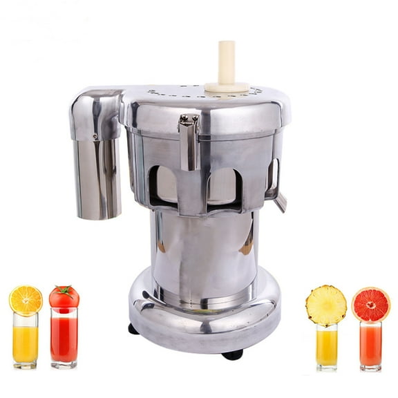 INTBUYING Fruit Vegetable Extractor Juicer Electric Centrifugal Juicer Stainless Steel
