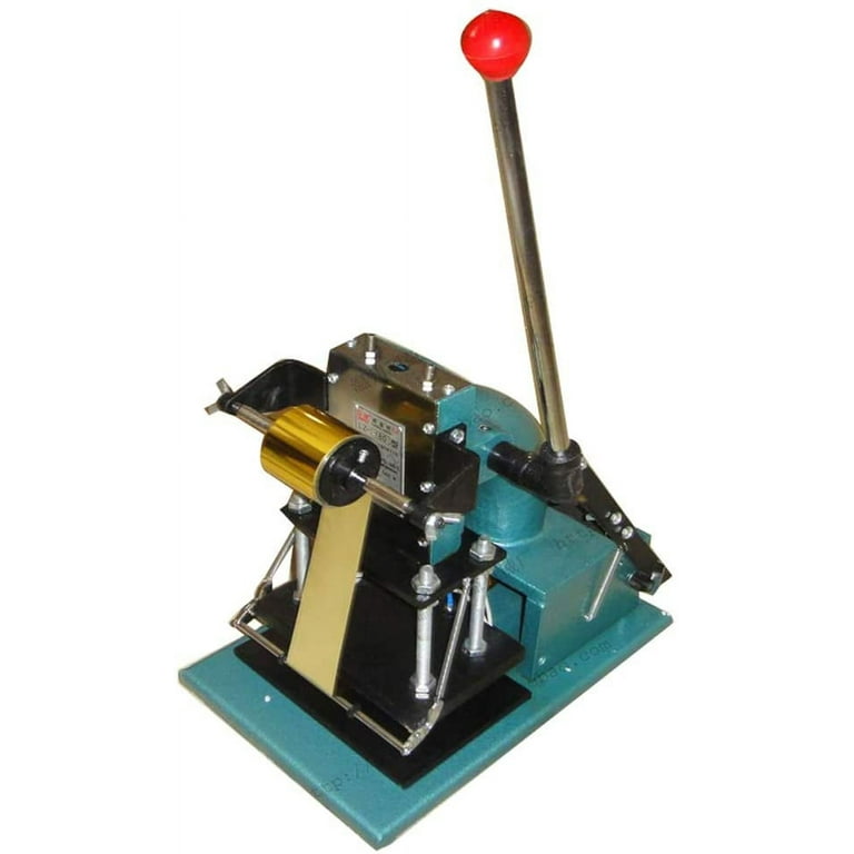 INTBUYING Hot Gold Foil Embossing Stamping Machine for Leather Logo Tipper  Bronzing PVC ID Card Letterpress Printing DIY 