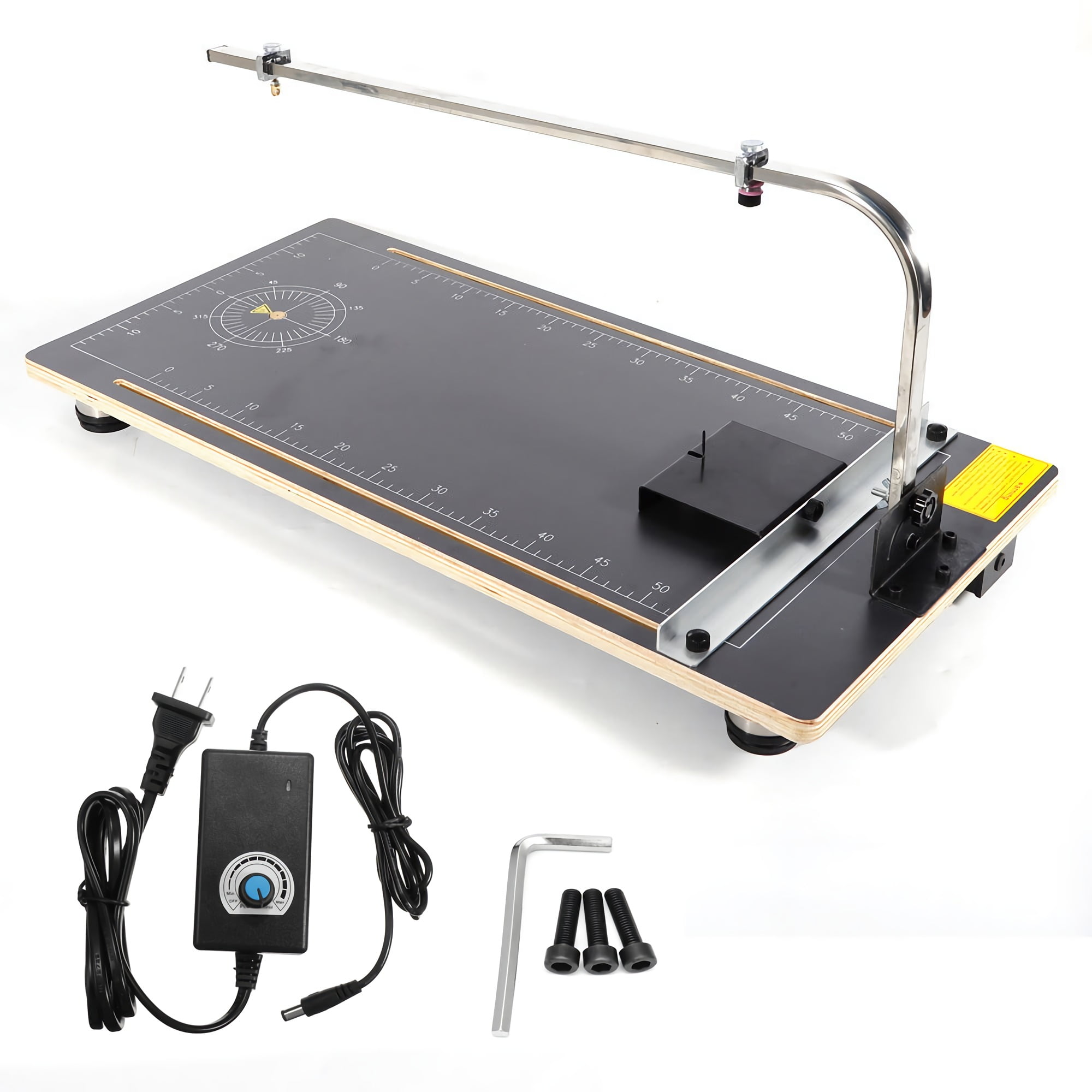 INTBUYING Hot Wire Thremal Foma Thermocut Foam Cutting Machine 38X78CM Working Bench Using for Styrofoam Cutter Cutting Foams KT Board