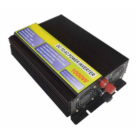 INTBUYING Inverter DC 12V to AC 110V Hight Grade Thermal Overload Protection DF1753-1000