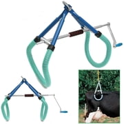 INTBUYING Lame Cow Hip Lift Farm Supply Stand Animal OB Calving Milking Birthing Cow Hip Lift 1000KG/ 2204LB
