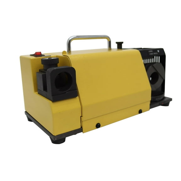 INTBUYING MR-20G Drill Bits Sharpener 3-20mm End Mill Sharpener with 18 Collets Angle Adjustable Angle 100°(95°)~135°