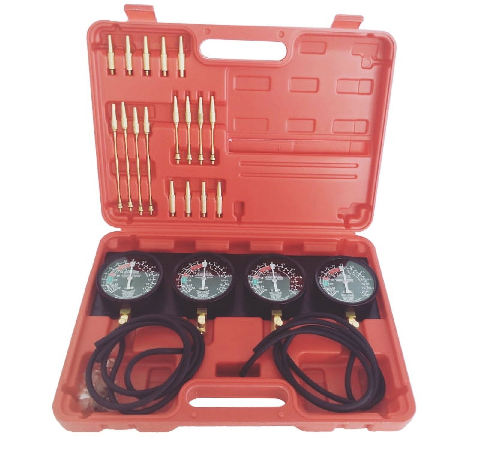 INTBUYING Motorcycle Carb Carburetor Fuel Vacuum 4Carb Synchronizer