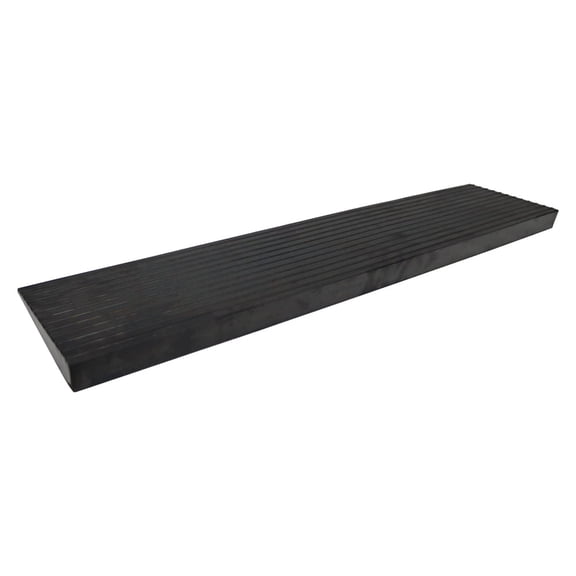 INTBUYING Non-Slip Rubber Threshold Ramp for Doorways Driveways 7.9" x 35.4" x 1.6"