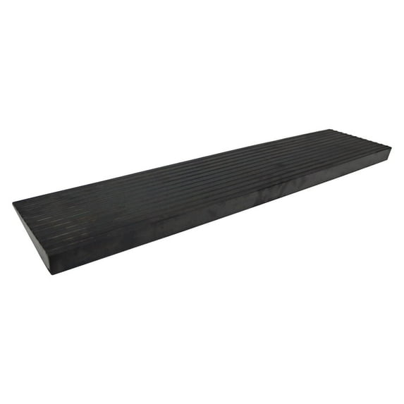 INTBUYING Non-Slip Rubber Threshold Ramp for Doorways Driveways 7.9" x 35.4" x 1.6"
