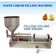 thumbnail image 1 of INTBUYING Paste Liquid Filling Machine Single Nozzle 1000-5000ml Horizontal Pneumatic Filling Machine for Cream Shampoo Toothpaste, 1 of 10