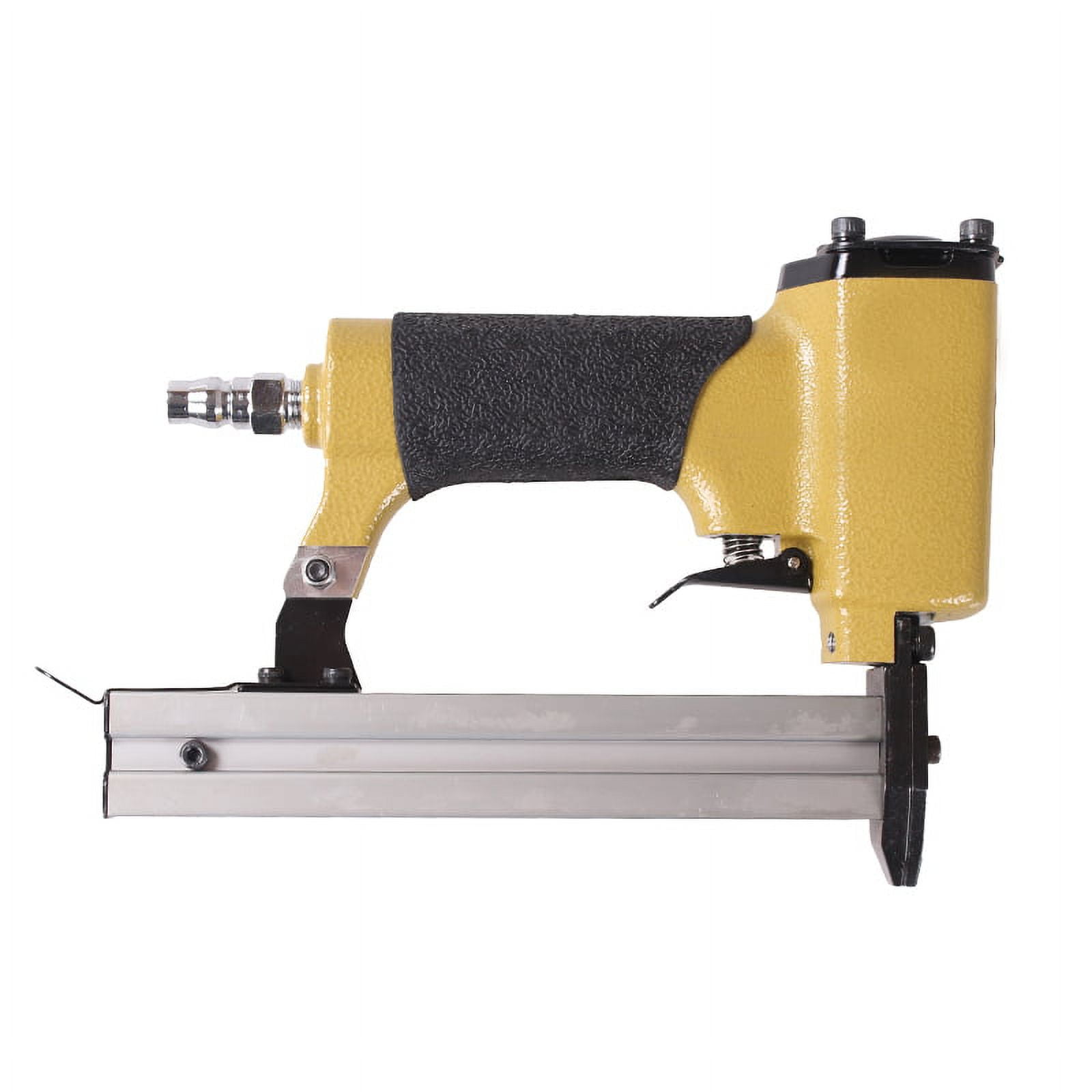 INTBUYING Pneumatic Nail Gun Air Powered Framing Cordless Nail Gun Photo Frame Nailing Machine P515