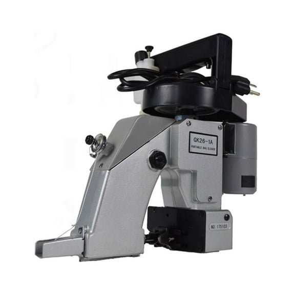 INTBUYING Portable Electric Bag Sewing Machine Bag Closer Gray