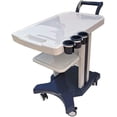 thumbnail image 1 of INTBUYING Portable Tool Cart 3 Holes Mobile Trolley Cart with Handle Caster for Placing and Transporting B-ultrasonic Machine, 1 of 8