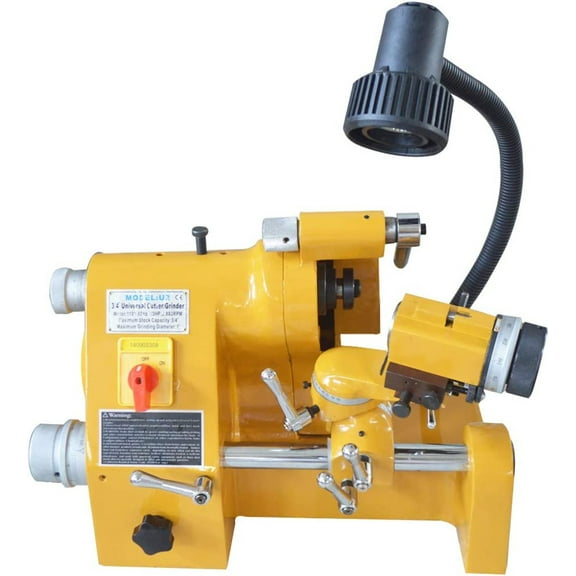 INTBUYING R8 Collect Grinder Sharpener Grinder End Mill Lathe Drill Bit Tool Universal Knife Grinder 220V