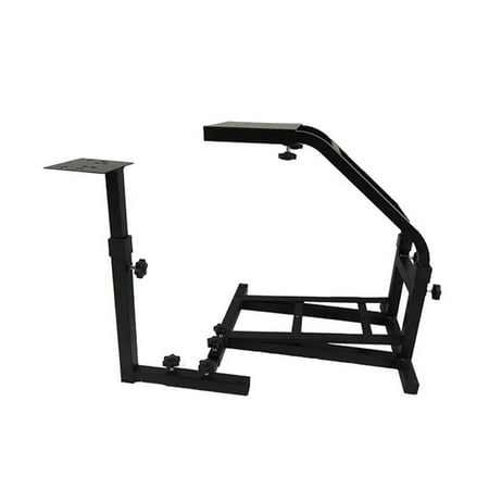 INTBUYING Racing Simulator Steering Wheel Stand Driving Gaming Steering Wheel Bracket Frame