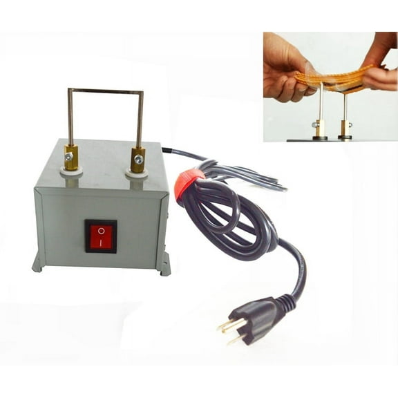 INTBUYING Ribbon Hot Knife Rope Foam Cutter Electric Heating Knife Cutting Machine 110V #022440