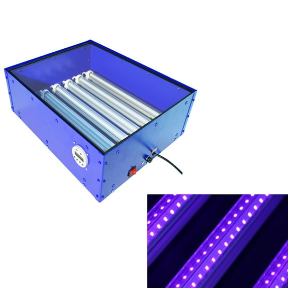 INTBUYING SPE-LED4050 UV Exposure Unit Silk Screen Printing UV Printer Making Plate Light Printing Area 40*50cm