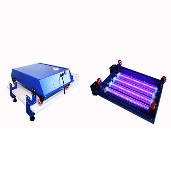 INTBUYING SPE-S3040 Movable LED Exposure Unit Silk Screen Printing Light Box UV Printer Printing Area 30*40cm
