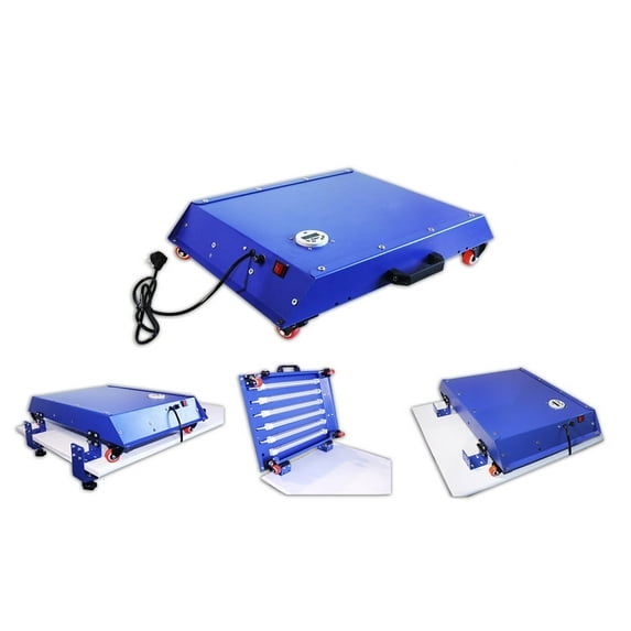 INTBUYING SPE-S4050 Movable LED Exposure Unit Push Pull Type Screen Printing Making Plate Light Printing Area 40*50cm