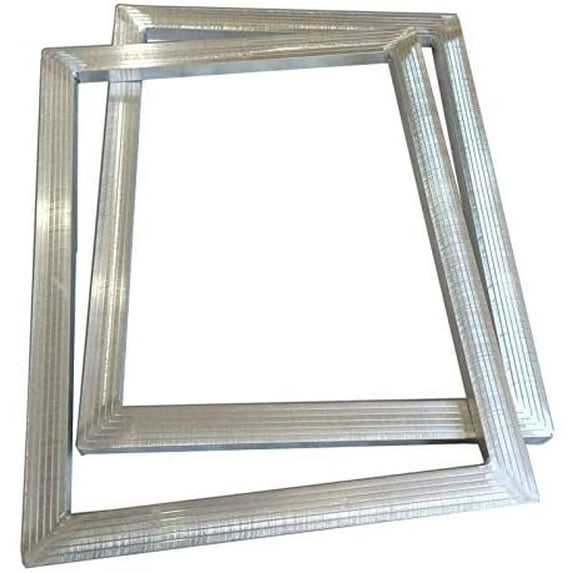 INTBUYING Screen Printing Aluminum Frame DIY Screen Frame with No Screen Fabric Mesh 20x24 inch