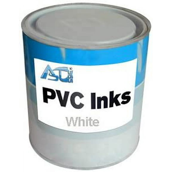 INTBUYING Screen Printing DIY Ink Pad Printing PVC Ink White 2.2lbs