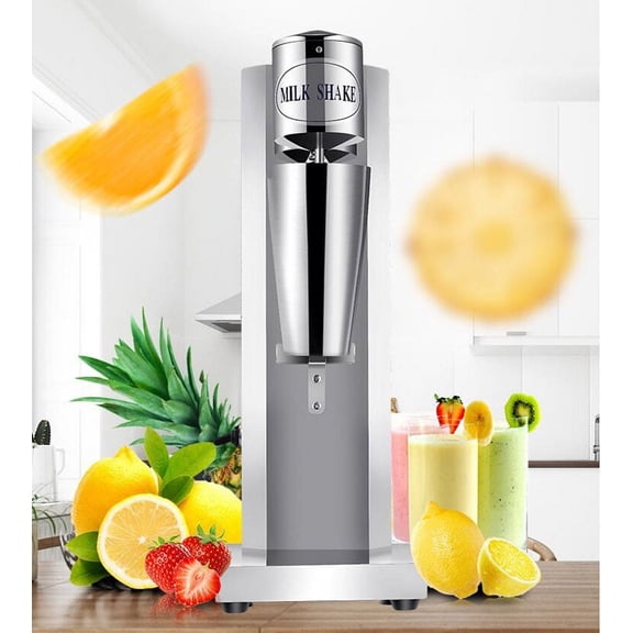 INTBUYING Single-head Milkshake Machine Milk Shake Milk Tea Mixer Stainless Steel