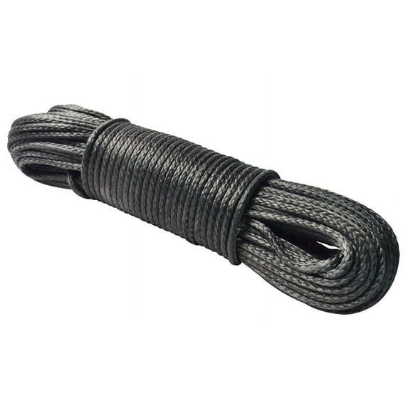 INTBUYING Strand Braided Winch Rope Heat Set Line for Winch or Rescue Rope Lifelines