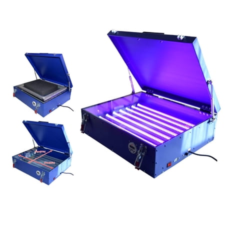 INTBUYING UV Exposure Unit Silk Screen Printing LED Light Box 20x24 Inches 110V