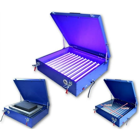 INTBUYING UV Exposure Unit Silk Screen Printing LED Light Box 24x28 Inches Plate Burning