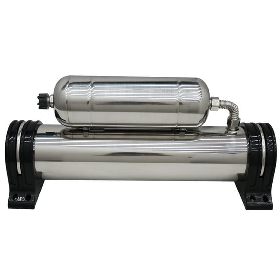 INTBUYING Vertical Stainless Steel Household Water Filter Power-free Ultra-filtered Direct Drink Whole House Water Purification 800L/H