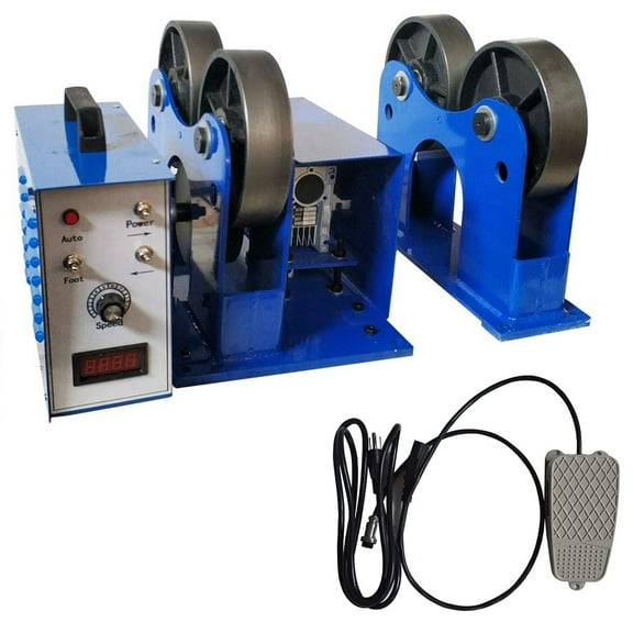 INTBUYING Welding Turning Roll Welder Iron Linkage Roller Rack Roller Dia200mm