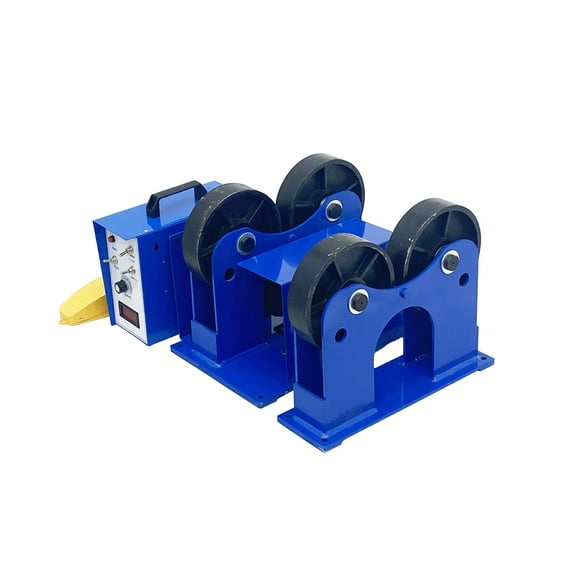 INTBUYING Welding Turning Rolls Linkage Roller Rack with Iron Wheel Dia200mm