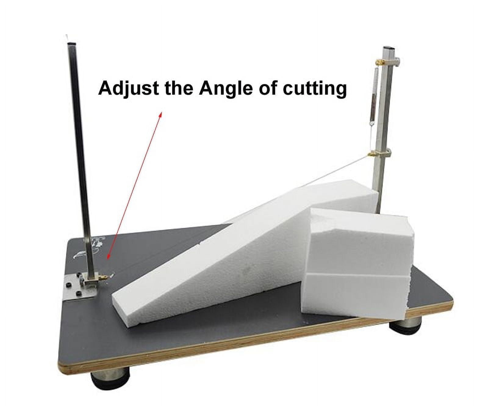 INTBUYING Wire Foam Cutter Transverse Foam Cutting Table Foam Slitting Machine 110V