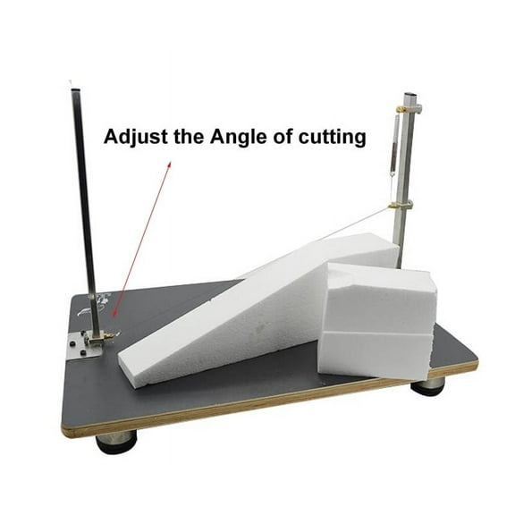 INTBUYING Wire Foam Cutter Transverse Foam Cutting Table Foam Slitting Machine 110V