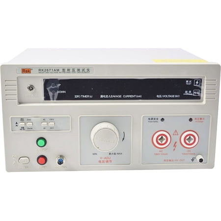 INTBUYING Withstand Hi-Pot 10KV 100VA Tester Withstand Test Instruments RK2671AM General-purpose HV Test Operation