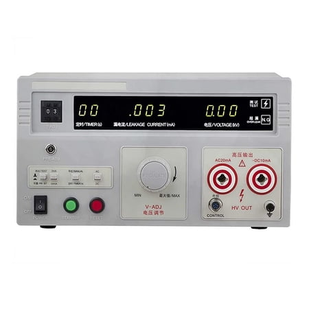 INTBUYING Withstand Hi-Pot 5KV 100VA Tester Withstand Test Instruments RK2672AM General-purpose HV Test 220V