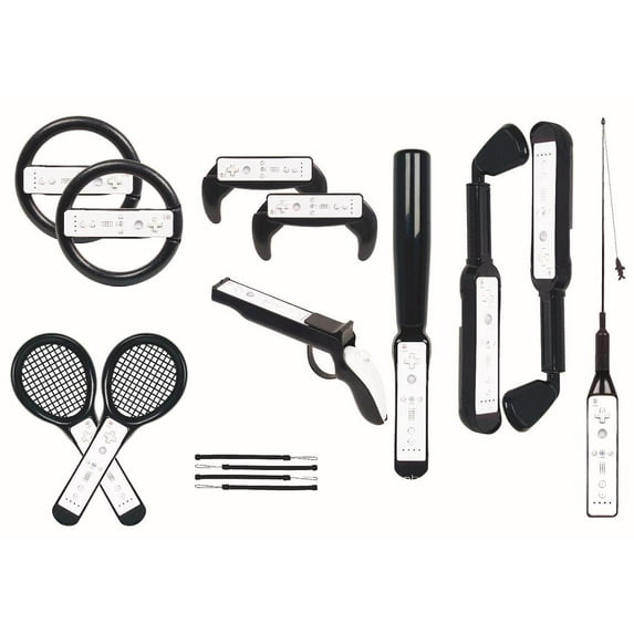 WII 15 In 1 Family Pack Black Intec