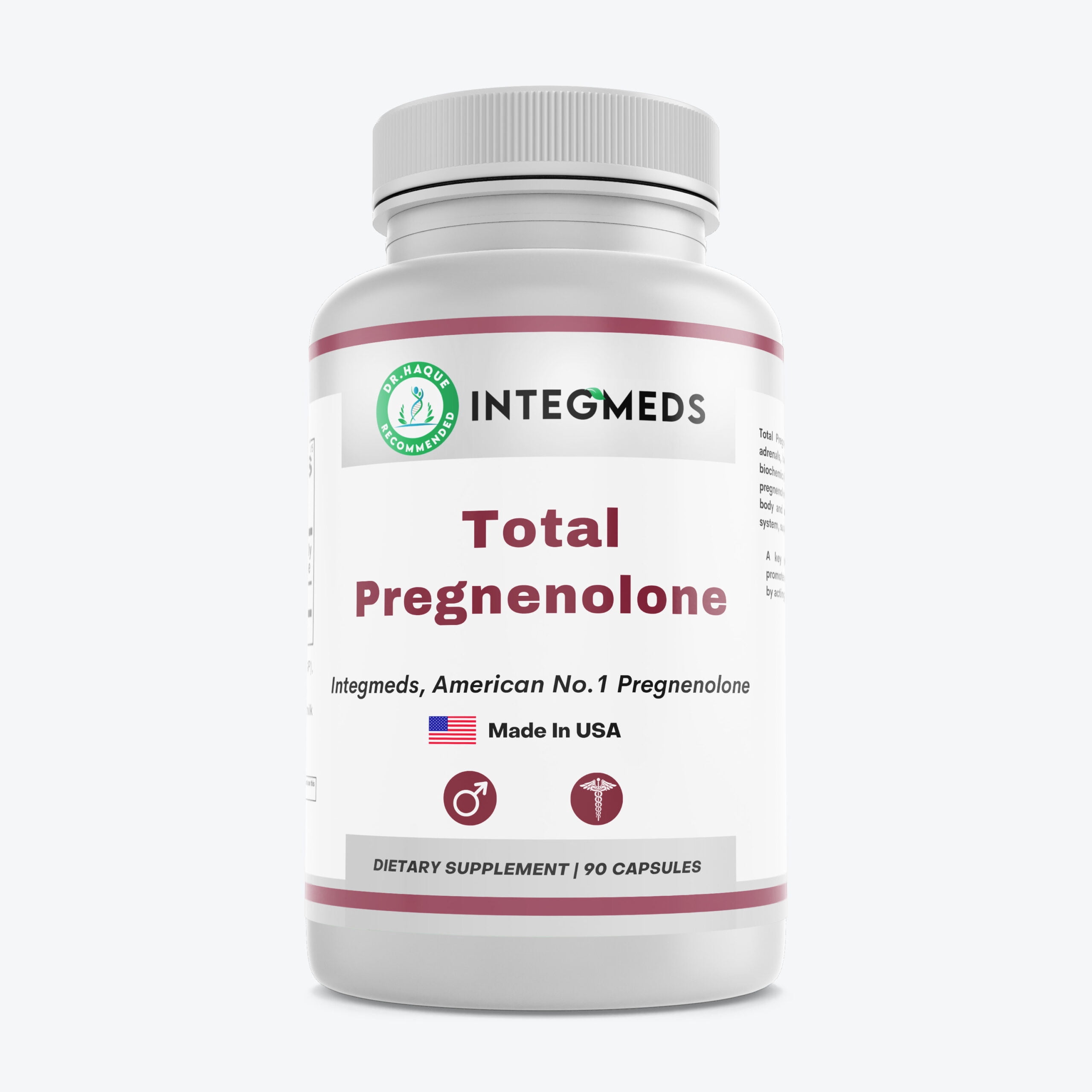 INTEGMEDS - Total Pregnenolone - 90 Count - Pro-Hormone Supplement