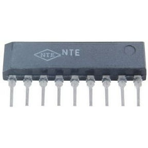 INTEGRATED CIRCUIT QUAD TRANSISTOR ARRAY 5K OHM 9-LEAD SIP - NTE1829